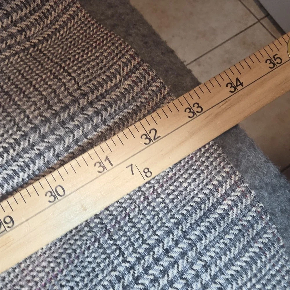 vintage plaid sport coat by Corbin 50r C2